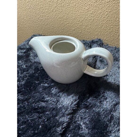 Mid Century Russel Wright Pottery Granite Coffee Tea Pot Gray Steubenville - Picture 3 of 6